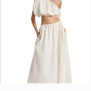 Elegant Cream Women's Skirt